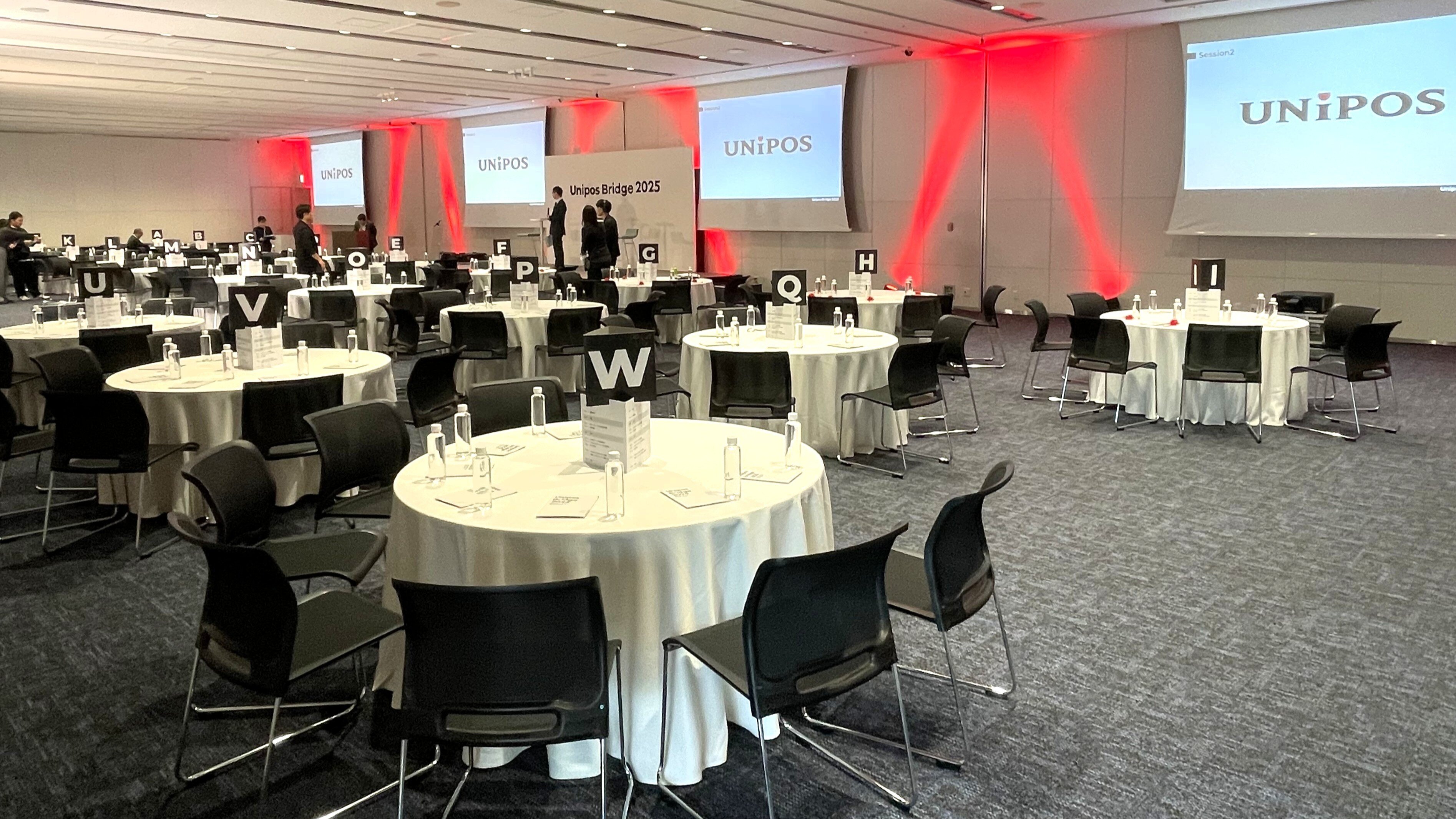 (メインルームABCD)　メイン会場のご様子