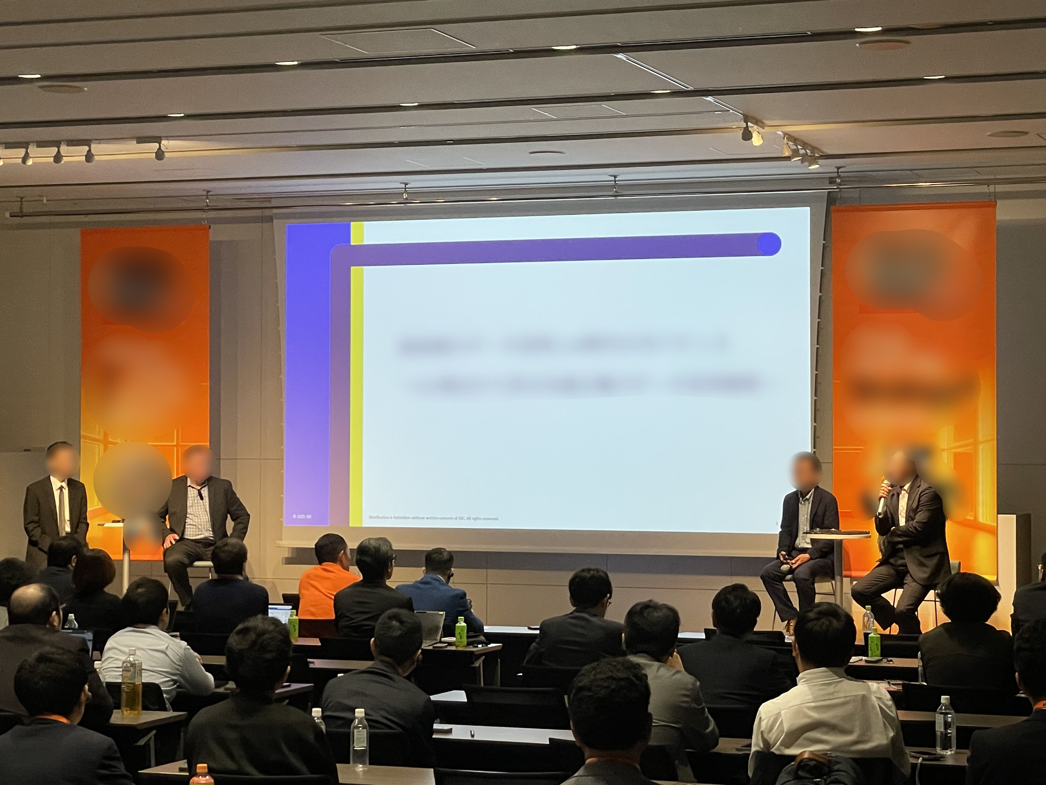 トークセッションのご様子（メインルーム）